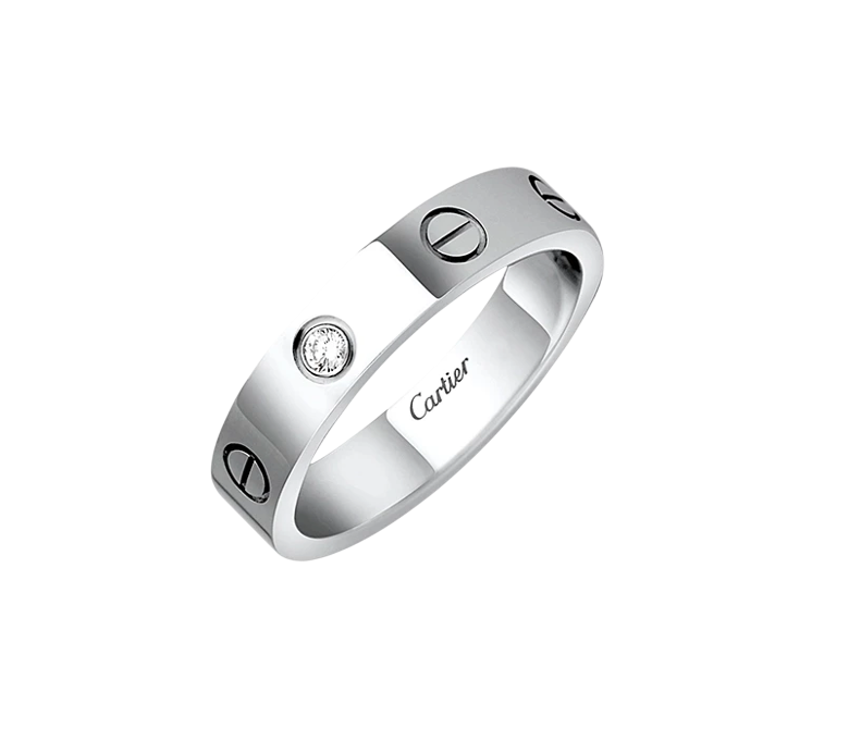 CARTIER LOVE DIAMOND RING SMALL MODEL