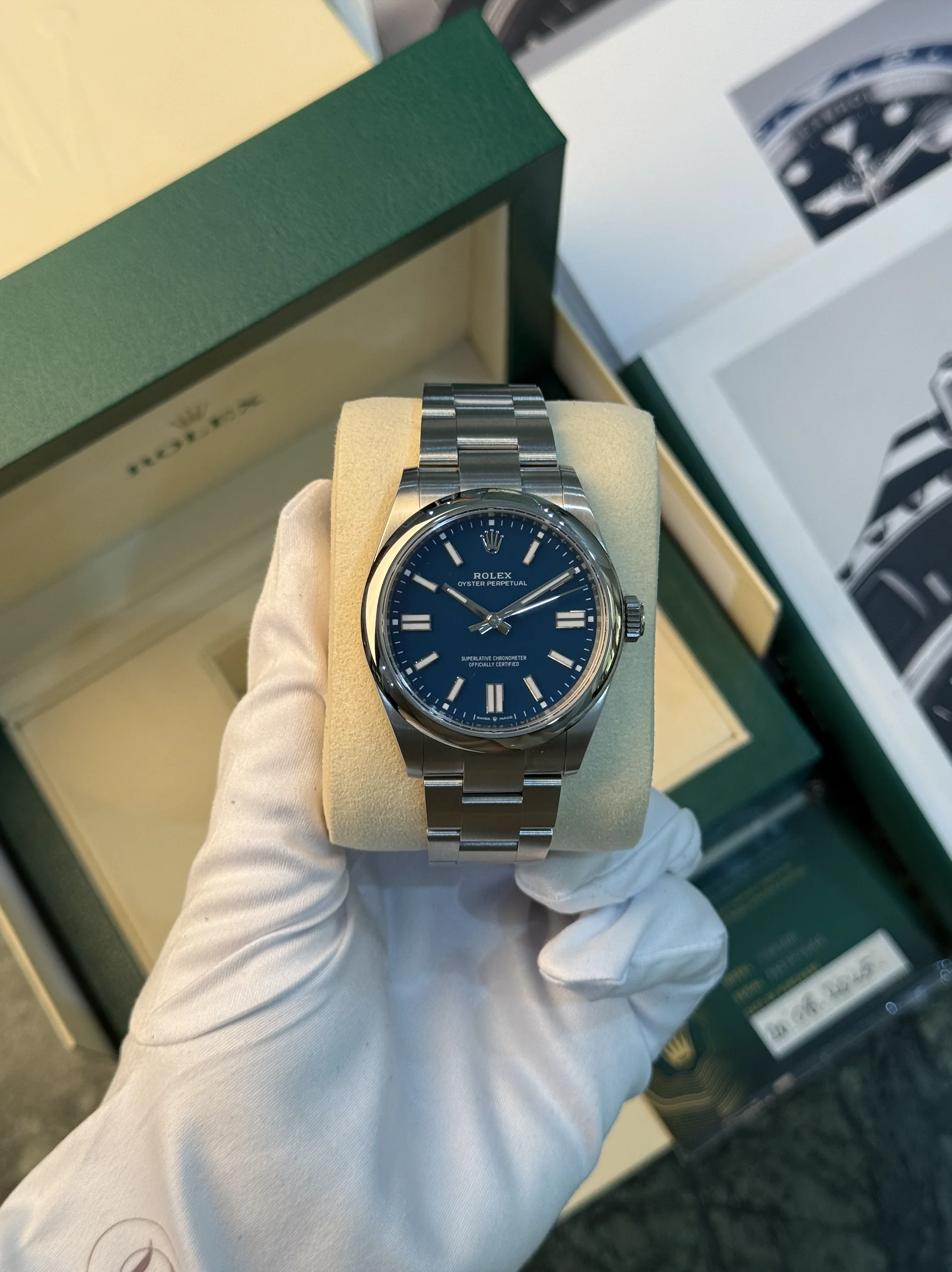 ROLEX OYSTER PERPETUAL 41MM STEEL